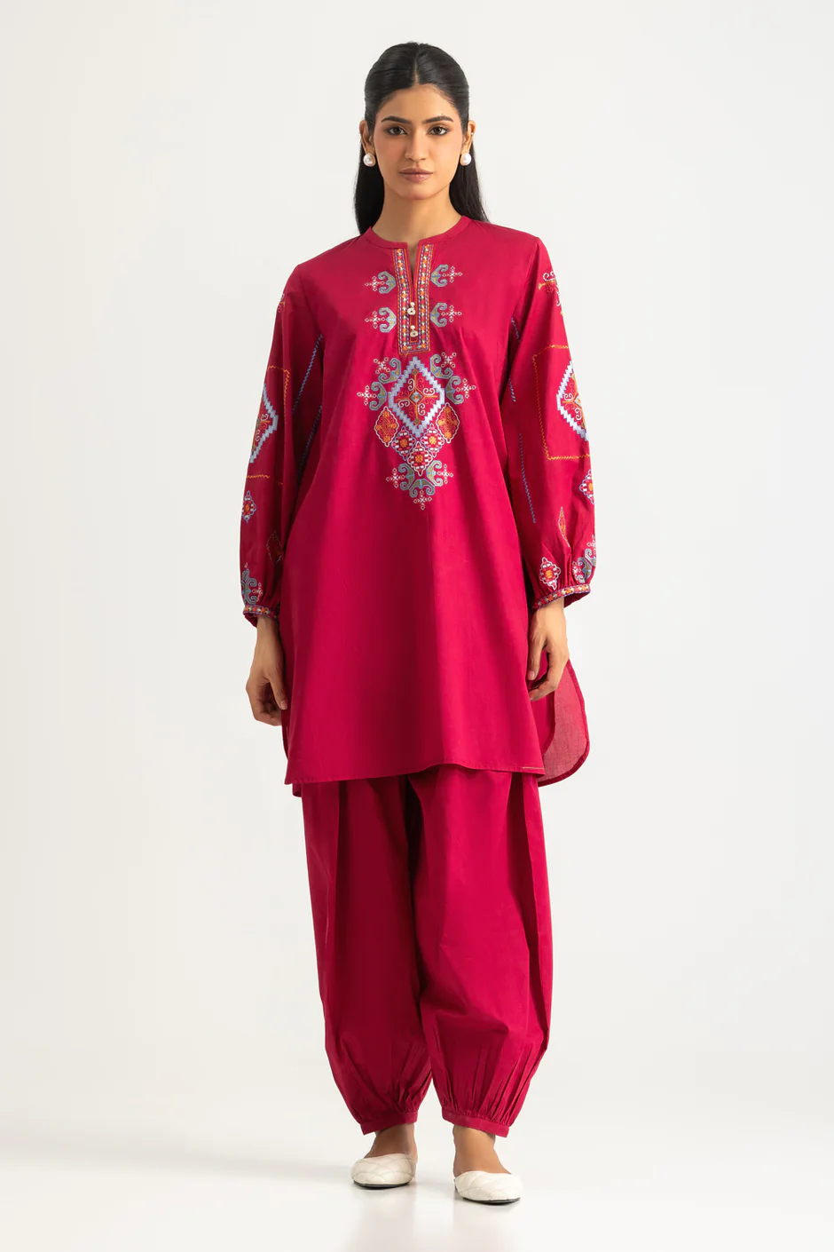 Cambric Printed Co-Ord Set